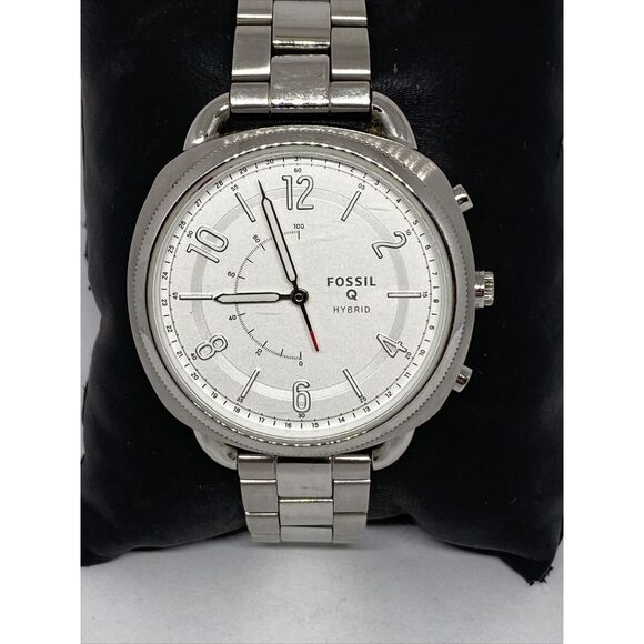 Fossil Accomplice FTW1202 Women's Stainless Steel Analog Dial Smartwatch UC60 - Picture 2 of 12